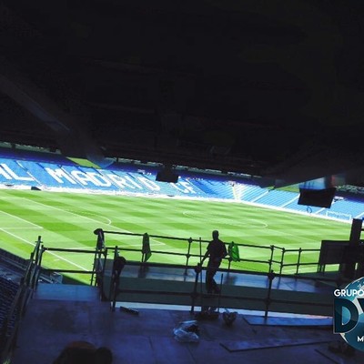 Santiago Bernabéu - Montaje DYH Multiservicios