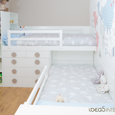 Una habitación infantil muy actual.