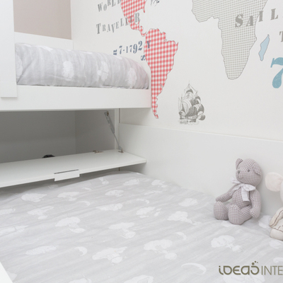 Una habitación infantil muy actual.