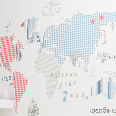 Una habitación infantil muy actual.