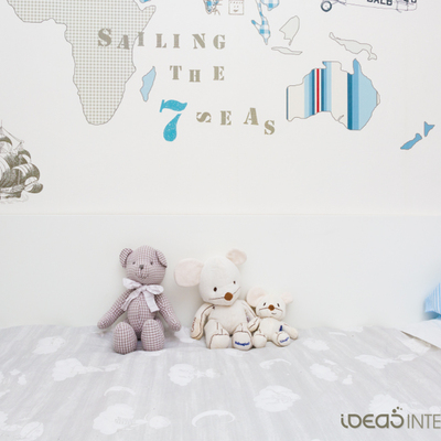 Una habitación infantil muy actual.