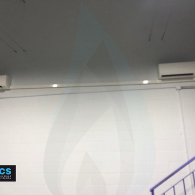 Climatización nave comercial