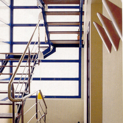 Unifamiliar en revista CASA VIVA_escaleras