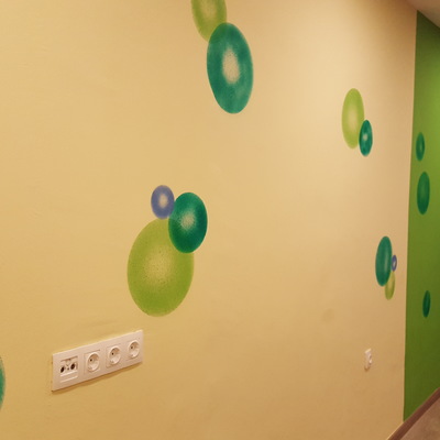 Decoración de una guarderia.