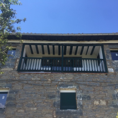 Valla de madera.