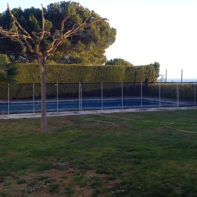 Vallas para piscinas, desmontables