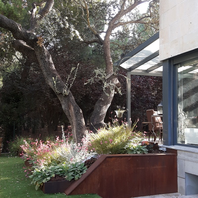 Restauración de jardín vivienda unifamiliar