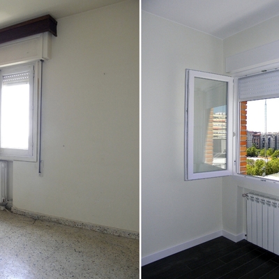 VENTANA DE PVC KÖMMERLING EN MADRID POR TRABER OBRAS