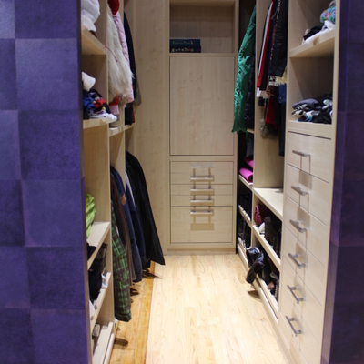 Vestidor de dormitorio principal