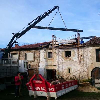 Nueva cubierta en madera y fachada