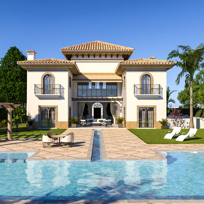 Villa en Hacienda del Álamo Golf Resort