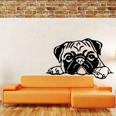 Vinilo Cachorro Bulldog