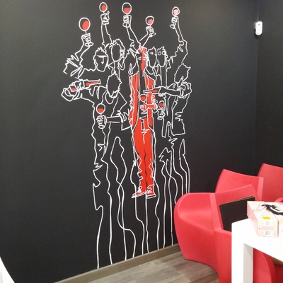 vinilo de corte decorativo