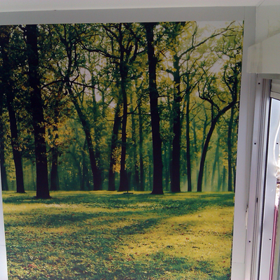 Colocación De Vinilo En Terraza De Apartamento De Playa