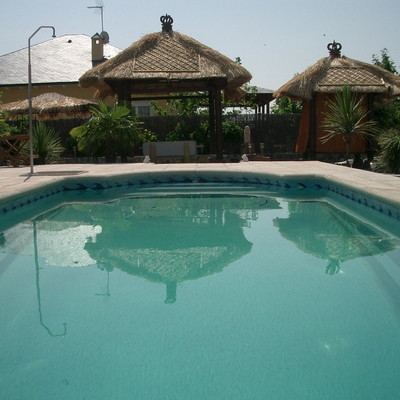 Vision desde piscina