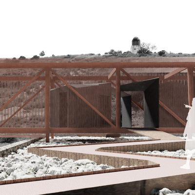 Espacio de Bienvenida del Parque Arqueológico Municipal "Puesto de Contraataque N8"