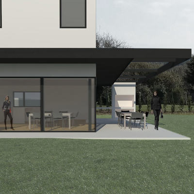 Vivienda unifamiliar en Dorneda (Oleiros)