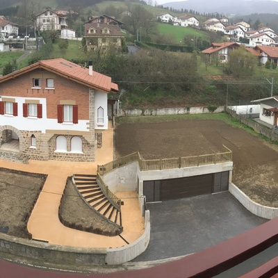 Vista alta de la obra terminada