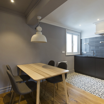 Vista cocina -comedor