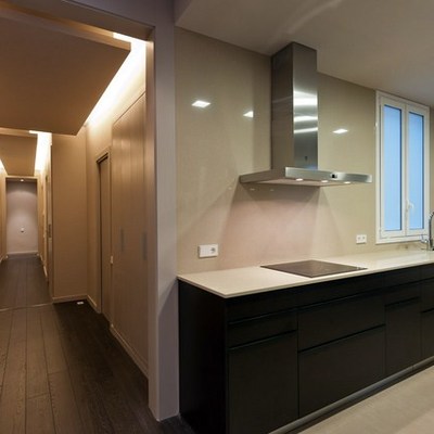 Vista cocina-pasillo