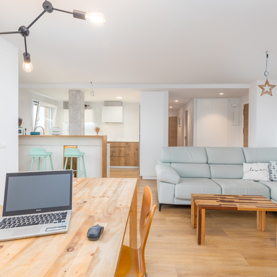 Vista comedor-cocina