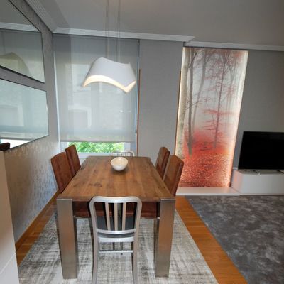 Vista comedor con retroiluminación