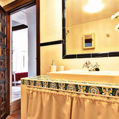 Vista de baño Casa Grande