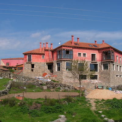 vista de la casa