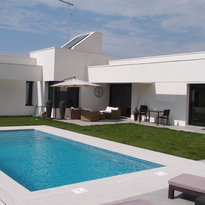 VISTA DE LA PLANTA DE VIVIENDA