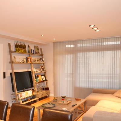 Salón en blanco y gris