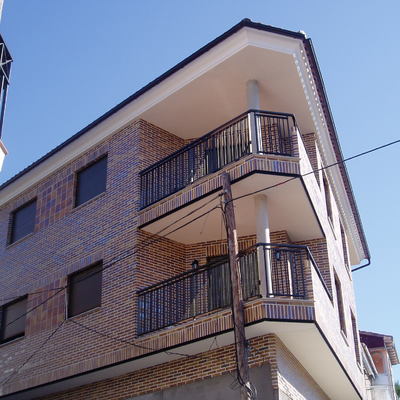 Vista del área de terrazas