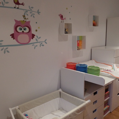 Vista del dormitorio