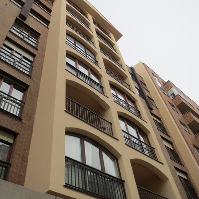 Vista desde calzada. 