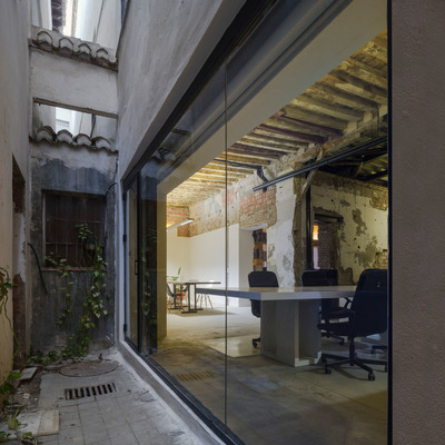 Vista desde el adarve interior