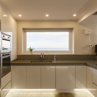 Vista desde la entrada de la vivienda