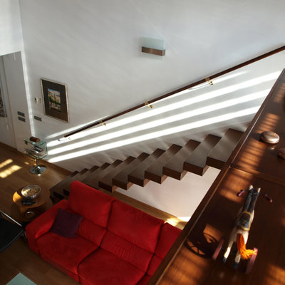 Vista desde la entreplanta del salon