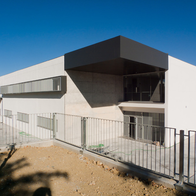 Vista exterior desde el patio