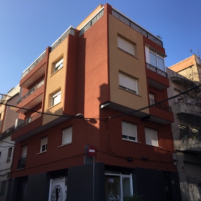 Vista fachadas final obra