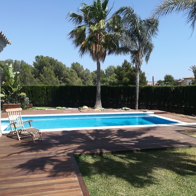 Tarima exterior de Madera IPE