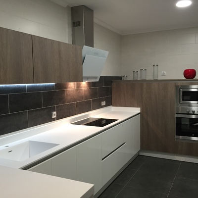 Vista general de cocina. 