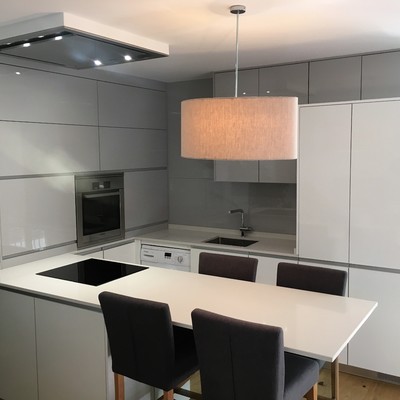 Vista general de la cocina