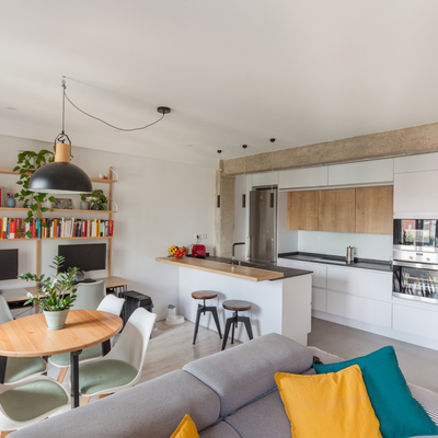 Vista general estancia principal