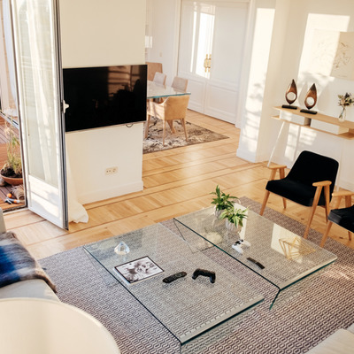 Vista global del salón