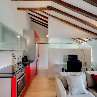 Vista hacia la habitación