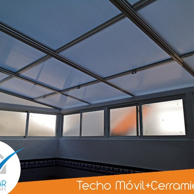 TECHO MÓVIL MÁS CERRAMIENTO