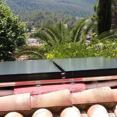 Equipo de energía solar térmica 