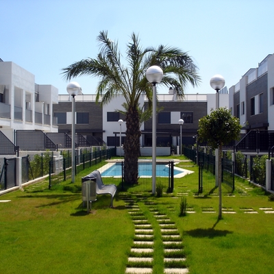 Vista zona común interior