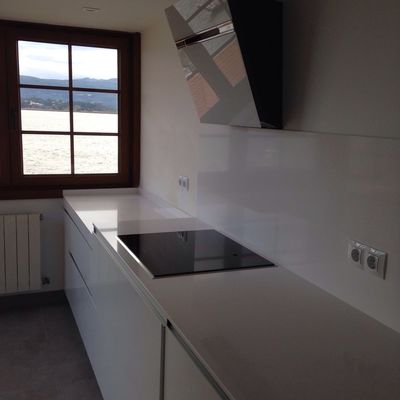 Vistas hacia la desembocadura del Miño desde la cocina de Ana