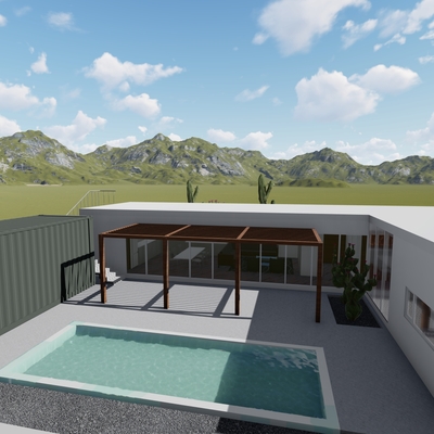 VIVIENDA ECONÓMICA MODULAR CONTAINER