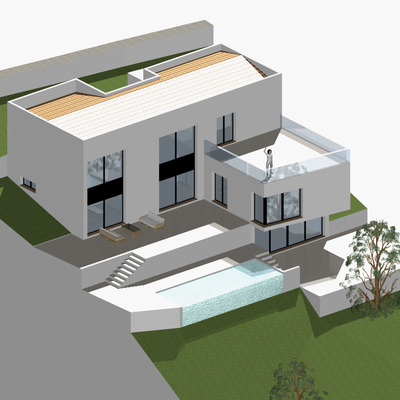 Vivienda Unifamiliar a dos Niveles